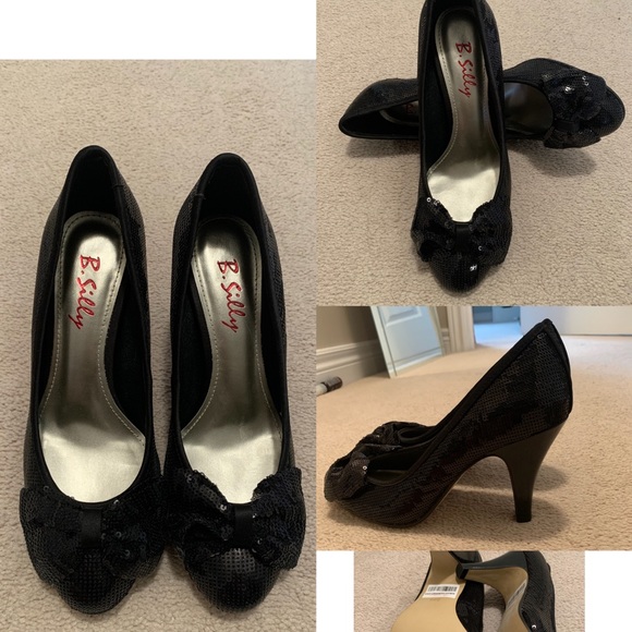 Brand NEW black heels in size 5.5 - Picture 1 of 1